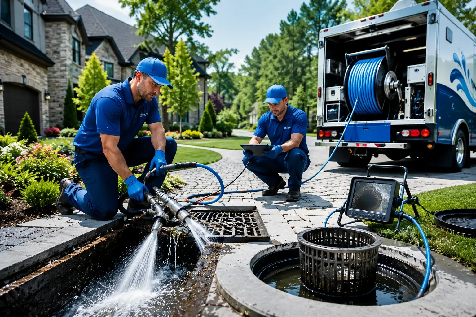 Local outdoor drain cleaning professionals in Comstock, NE