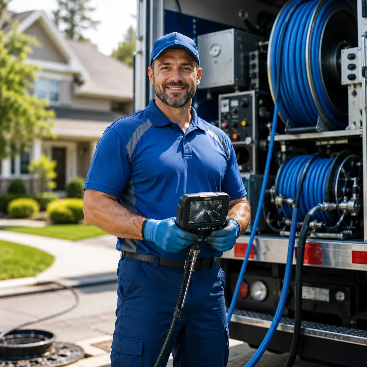 Local outdoor drain cleaning specialists in Comstock, NE